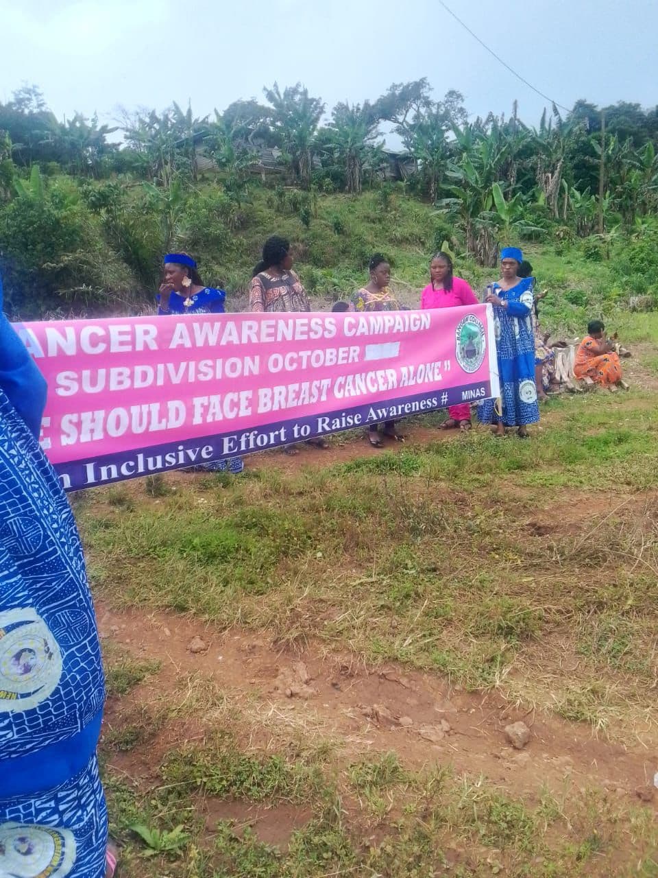 Community members engaging in a community outreach activity